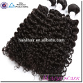 Alibaba Chine Haute Qualité Vierge Extension de Cheveux Bouclés Cheveux Weaves Pour Les Femmes Noires